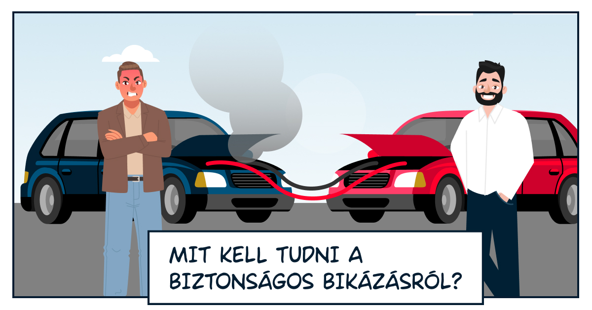 Autó bikázás szabályai, menete