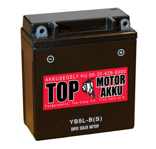 Topmotor 12V 5Ah (YB5L-B(S))